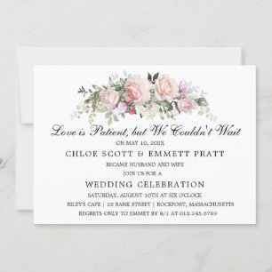 Liebe ist die Einladung zur Patientenhochzeit