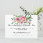 Liebe ist die Einladung zur Patientenhochzeit (Stehend Vorderseite)