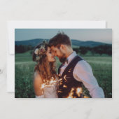 Liebe ist die Einladung zur Patientenhochzeit (Rückseite)