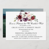 Liebe ist die Einladung zur Patientenhochzeit (Vorne/Hinten)