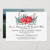 Liebe ist die Einladung zur Patientenhochzeit (Vorne/Hinten)