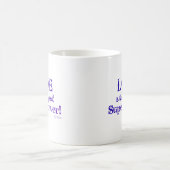 "Liebe ist die einzige echte Supermacht-Tasse" Kaffeetasse (Mittel)