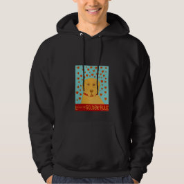Liebe ist die Goldens-Regel - Stephen Huneck Hoodie