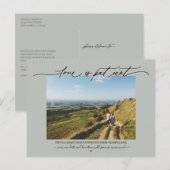 Liebe ist die Hochzeitssage für Patient Postkarte (Vorne/Hinten)