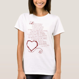Liebe ist die Liebe des Patienten ist Typ 1 Korint T-Shirt