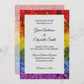 Liebe ist die Liebe stolz Blumenzwiebeleinladung Einladung (Vorne/Hinten)