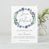 Liebe ist die Patientin, die das Datum der Änderun Save The Date (Stehend Vorderseite)