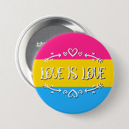 Liebe ist die Schaltfläche "Pansexual Prilag" für Button