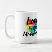 Liebe ist die Tasse Bewegung (Links)