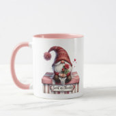 Liebe ist die Tasse der alltäglichen Gnome-Keramik (Links)