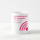 Liebe ist die ultimative Verbindung Kaffeetasse (Mittel)