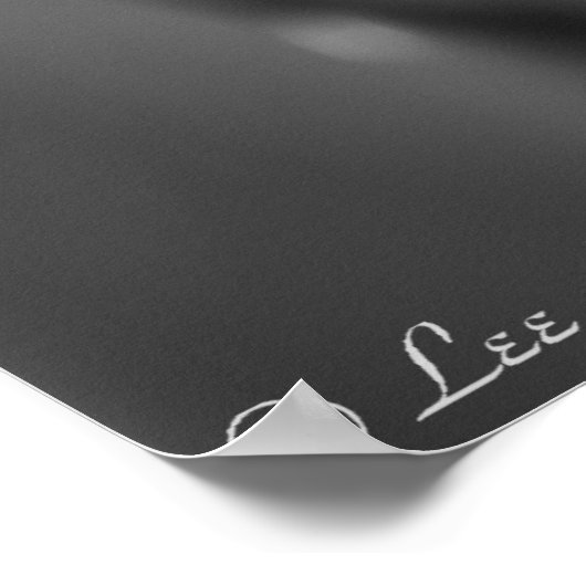 Liebe ist die zerbrechliche Blume von... Poster (Ecke)