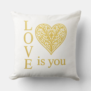 Liebe ist du kissen