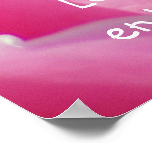 Liebe ist du poster (Ecke)