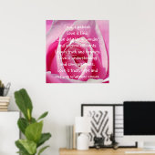 Liebe ist du poster (Heimbüro)