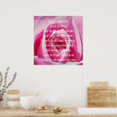 Liebe ist du poster (Küche)