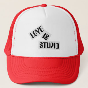Liebe ist dumm - Trucker Hat Truckerkappe