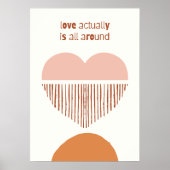 Liebe ist eigentlich überall poster (Vorne)