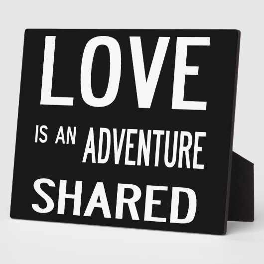 Liebe ist ein Abenteuer Fotoplatte (Seite)