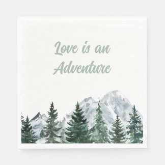 Liebe ist ein Abenteuer Napkins Serviette