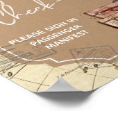 Liebe ist ein Adventure Brautparty Poster (Ecke)