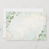 Liebe ist ein Adventure Eukalyptus Brautparty Einladung (Rückseite)