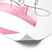 Liebe ist ein Brautparty für das Skript "Sweet Pin Poster (Ecke)