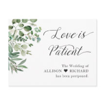 Liebe ist ein geduldiger Hochzeitstag