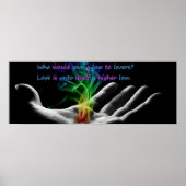 Liebe ist ein höheres Gesetz Poster (Vorne)