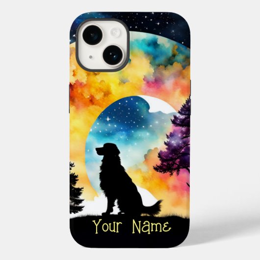 Liebe ist ein Hund, der für Sie gewartet wird Case-Mate iPhone Hülle (Rückseite)