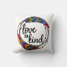 Liebe ist ein Kind-Kissen