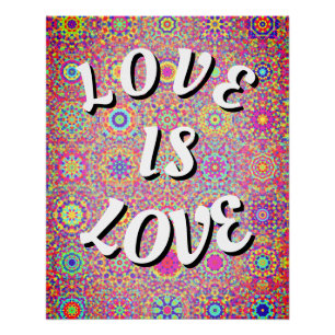 Liebe ist ein Liebe-Poster Poster