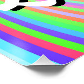 Liebe ist ein Liebe-Poster Poster (Ecke)