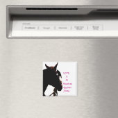 Liebe ist ein Magnet für Quarter-Pferde (In Situ (Geschirrspüler))
