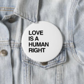 LIEBE IST EIN MENSCHENRECHT BUTTON (Beispiel)