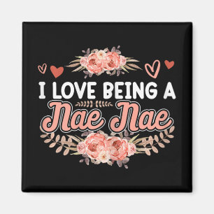 Liebe ist ein Nae Nae Shirt Mütter Tag Niedliche B Magnet