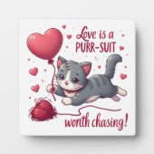 Liebe ist ein Pursuit, das es wert ist, Niedliche Fotoplatte (Vorderseite)