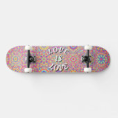 Liebe ist ein Skateboard für Lieben (Horizontal)