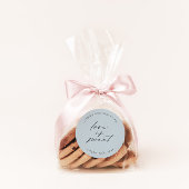 Liebe ist ein süßer Aufkleber, Personalisiertes Ga Runder Aufkleber