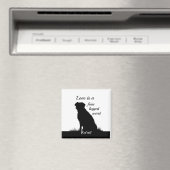 Liebe ist ein vierreihiger Word-Hund mit benutzerd Magnet (In Situ (Geschirrspüler))
