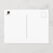 Liebe ist ein wunderschöner Wesen Postkarte (Rückseite)