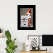 Liebe ist eine Brücke Poster (Heimbüro)