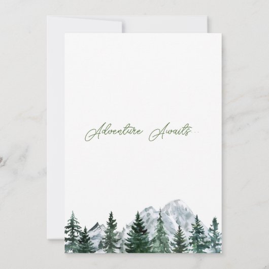 Liebe ist eine Erlebnisdusche Einladung (Rückseite)