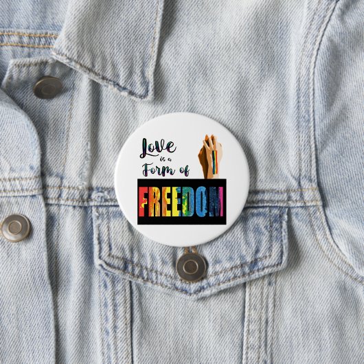 Liebe ist eine Form von Freedom Button (Beispiel)