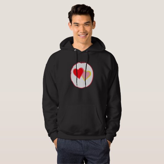 Liebe ist eine große Pflege für die Bärenart Liebe Hoodie (Vorne ganz)