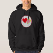 Liebe ist eine große Pflege für die Bärenart Liebe Hoodie (Vorderseite)