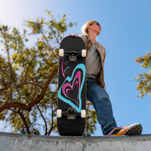 Liebe ist eine Herzenspur Skateboard