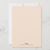 Liebe ist eine Patientenflachkarte Feiertagskarte (Rückseite)