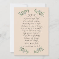 Liebe ist eine Patientenflachkarte