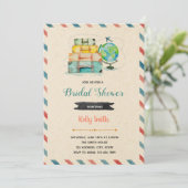 Liebe ist eine Reise-Party Einladung (Stehend Vorderseite)